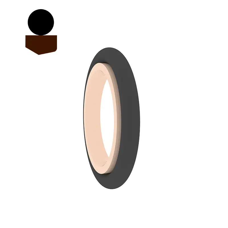 Hydraulic buffer seal