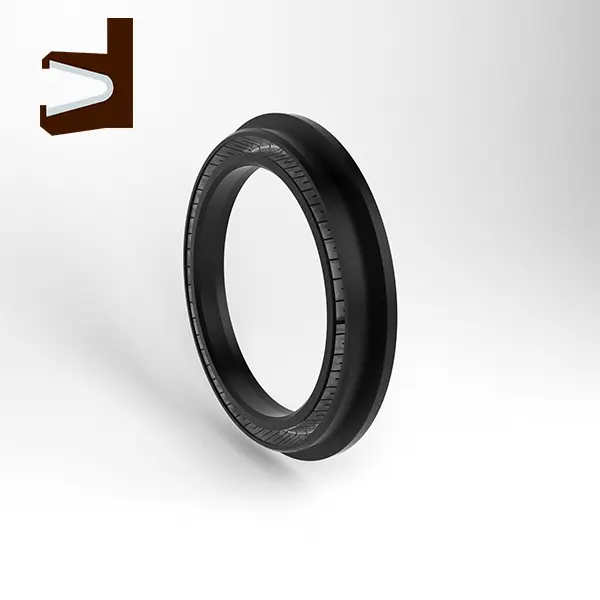 Rotary spring-energized seal